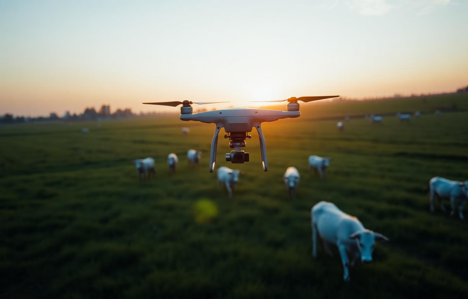 Drones y ganadería de precisión